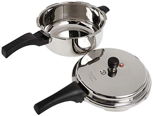 PRESTIGE Prestige Deluxe Stainless Steel Deep Pressure Pan 5 liters