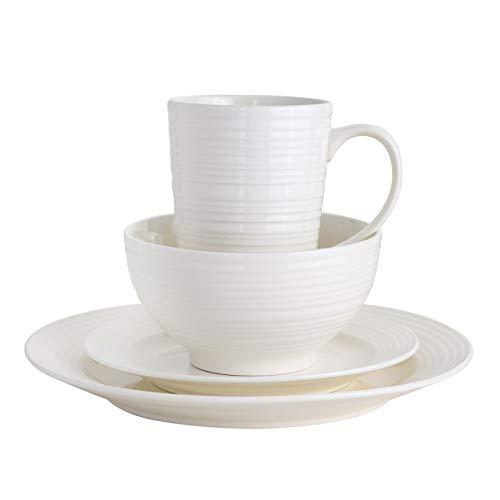Gibson Home Gibson - 102504.16RM Gibson Home Amelia Court 16 Piece Dinnerware Set, White