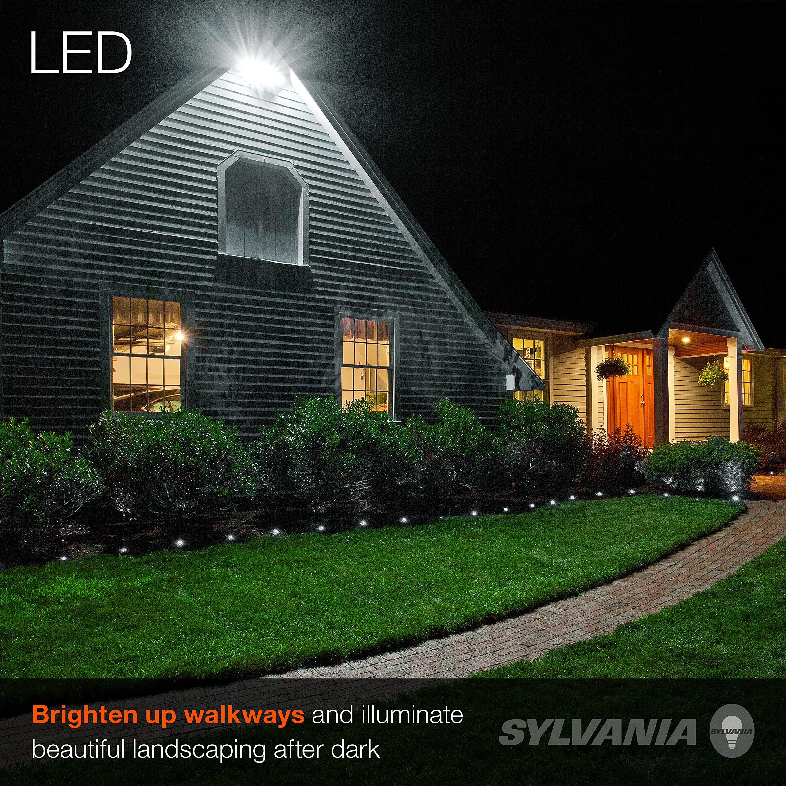 LEDVANCE SYLVANIA Night Chaser LED PAR38 Light Bulb, 250W=25W, Wet Rated, 2650 Lumens, 5000K, Daylight - 1 Pack (74794)