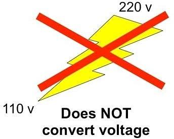 TSA Universal United States to Spain Travel Power Adapter to Connect North American Electrical Plugs to Spanish Outlets for Cell Phones, Tablets, eReaders, and More (2-Pack, White)
