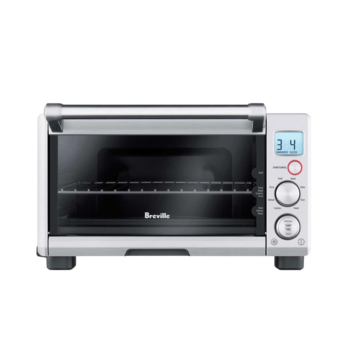Breville Breville BOV650XL the Compact Smart Oven Countertop Toaster Oven, Brushed Stainless Steel