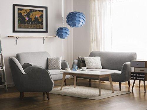 EARTHABITATS Scratch Off World Map Poster  Deluxe Travel Map, Scratch Off Map of The World with US States and Country Flags, Tracks Where You Have Been, Full Accessories Set, Gift for Travelers, by Earthabitats