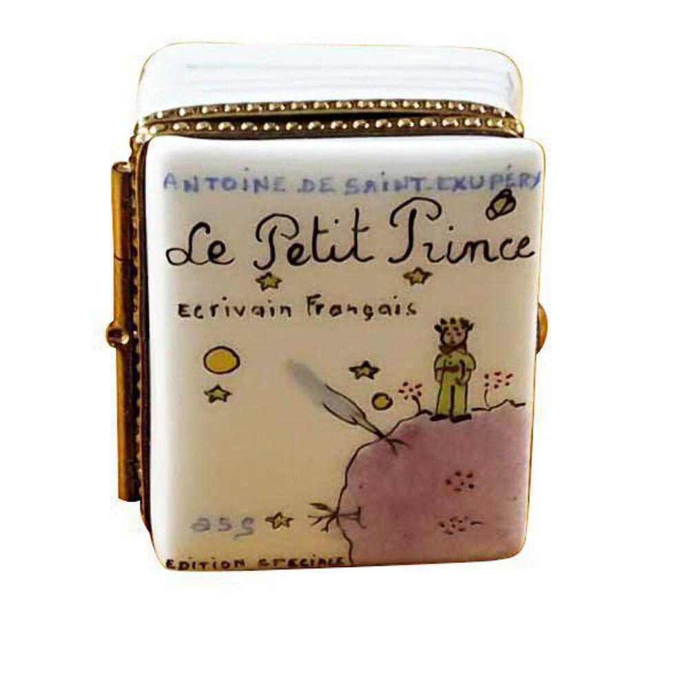 Limoges France Peint Main Limoges The Little Prince La Petit Prince Book - Authentic Limoges Boxes - French Porcelain Figurines Keepsake Hand-Made Gifts
