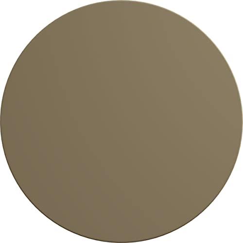 Ekena Millwork Ekena Millwork CM07OLBLF Olivia Ceiling Medallion, 7 7/8\"OD x 1 1/8\"P (Fits Canopies up to 2 1/8\"), Hand-Painted Jet Black