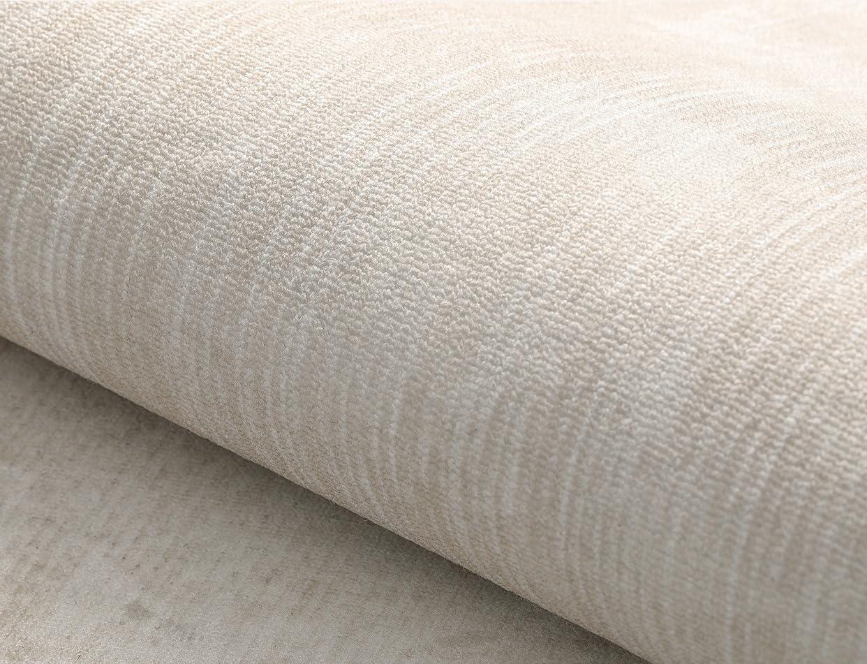 Mamatong Brown Gold Modern Marble Abstract Area Rug for Living Room Bedroom Dining Room Faux Wool Shaggy Home Office Floor Deco Carpet Washable Non Slip Kitchen Mat 8x10