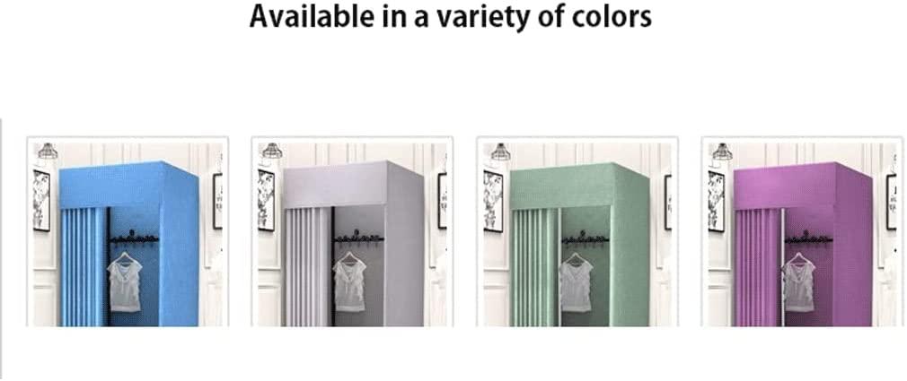 OLOTU OLOTU Fitting Room Fitting Room Clothing Store Temporary Changing Room Square Dressing Room Include Shading Curtain Hanging Rod and Hook Up Protective