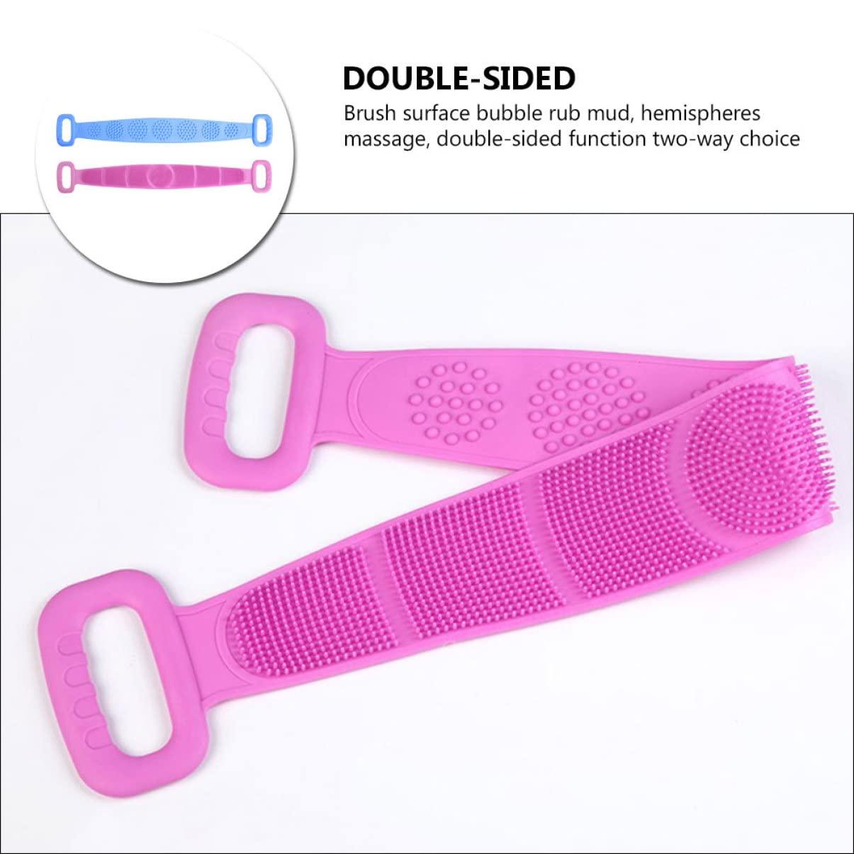 Alipis Alipis Multi-Function Bath Towel Long Strip Exfoliating Soft Silicone Quick Dry