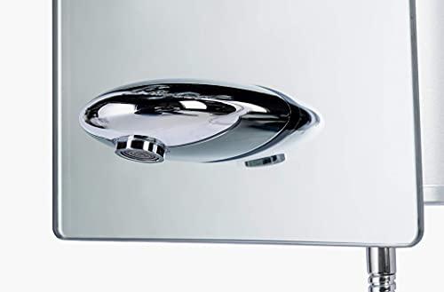 Blue Ocean Blue Ocean 52" Aluminum SPA392M Shower Panel Tower with Rainfall Shower Head, 8 Multi-functional Nozzles