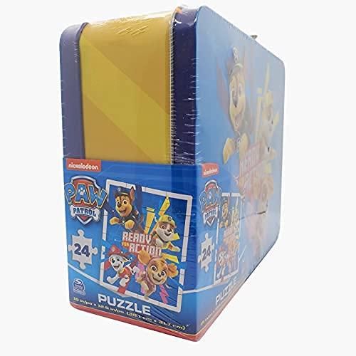 Paw Patrol Paw Patrol 24-pc Puzzle Tin Lunch Box (7.75\" x 6.25\" x 3.25\")