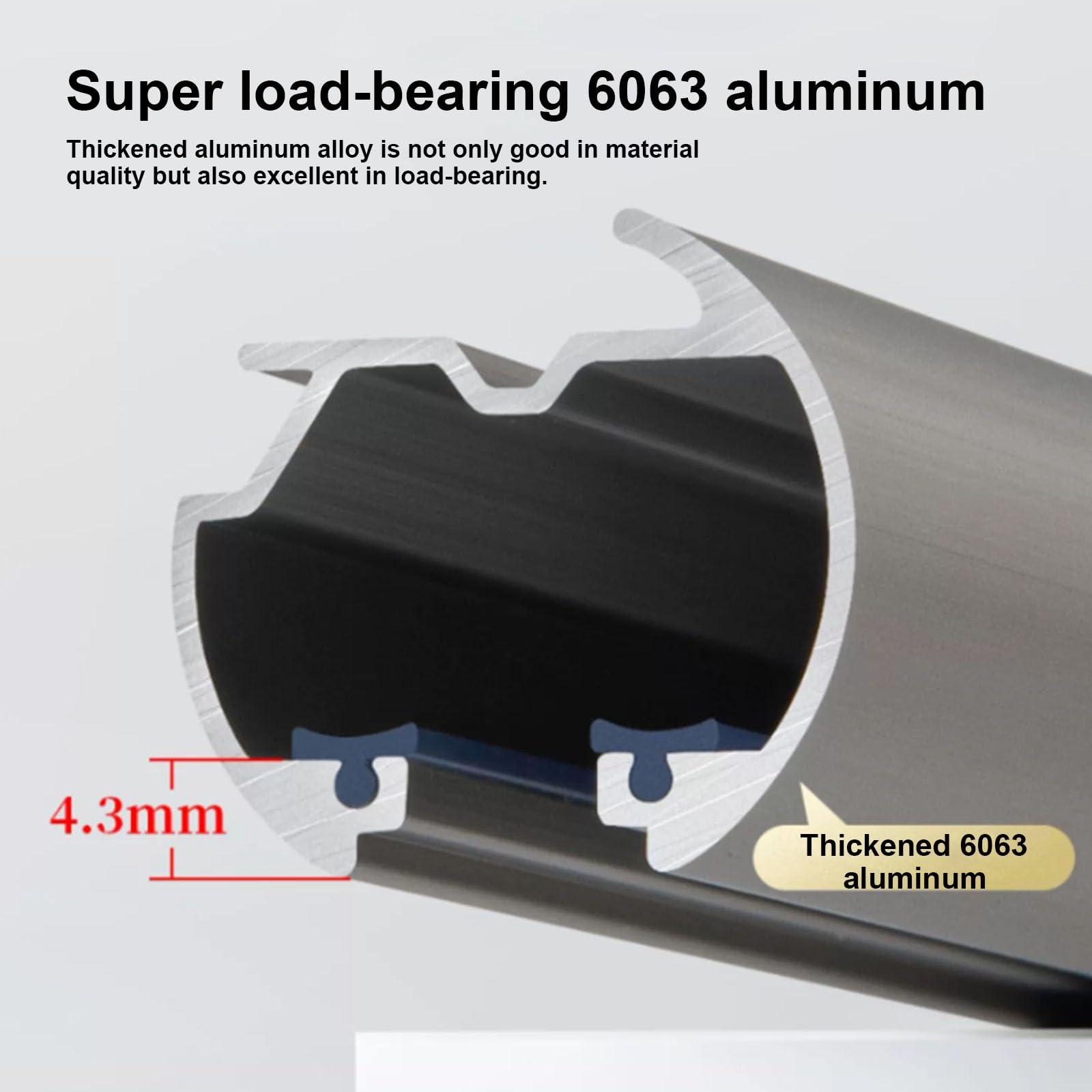 Tqertrtfxa Ceiling mount curtain rod,cafe curtain rod,ceiling mount curtain track,privacy curtains for room divider,Scope of application: Suitable for living rooms,bathrooms,bedrooms,ceilings,bay windows,RVs (C