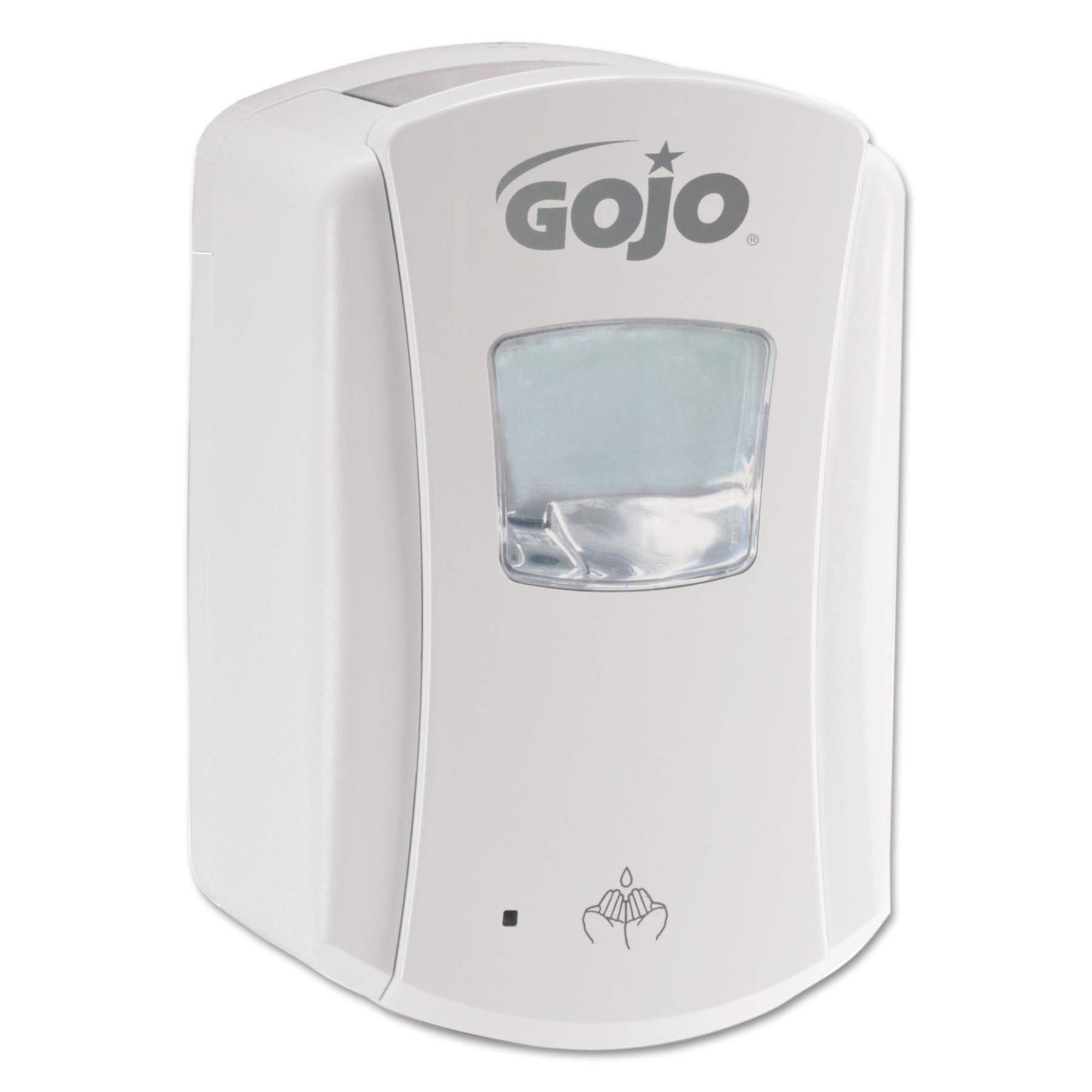 Gojo GOJO LTX-7 Touch-Free Foam Soap Dispenser, White, for 700 mL LTX-7 GOJO Foam Soap Refills (Pack of 1) - 1380-04