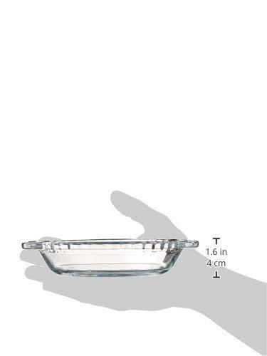 Anchor Hocking Anchor Hocking Mini Pie Plate Oven Basics, Glass, 6-Inch, Clear