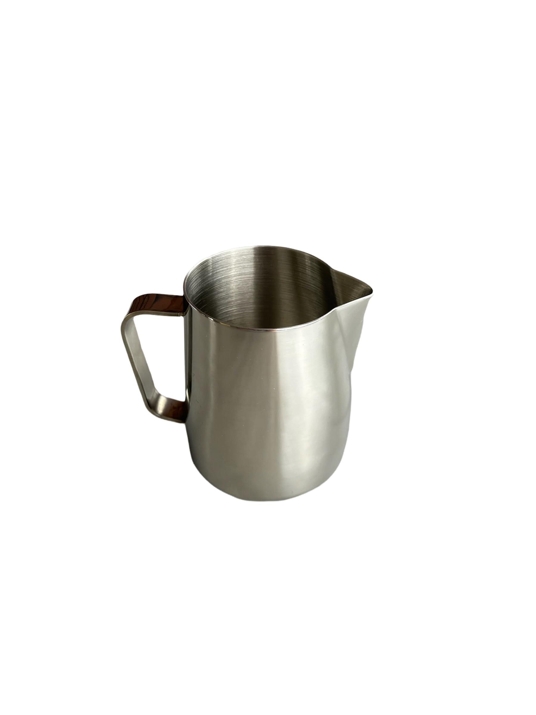 Rattleware Rattleware 12 oz Macchiato Milk Frothing Pitcher - Stainless Steel, Perfect for Latte Art Enthusiasts, Ideal for Home and Commercial Use