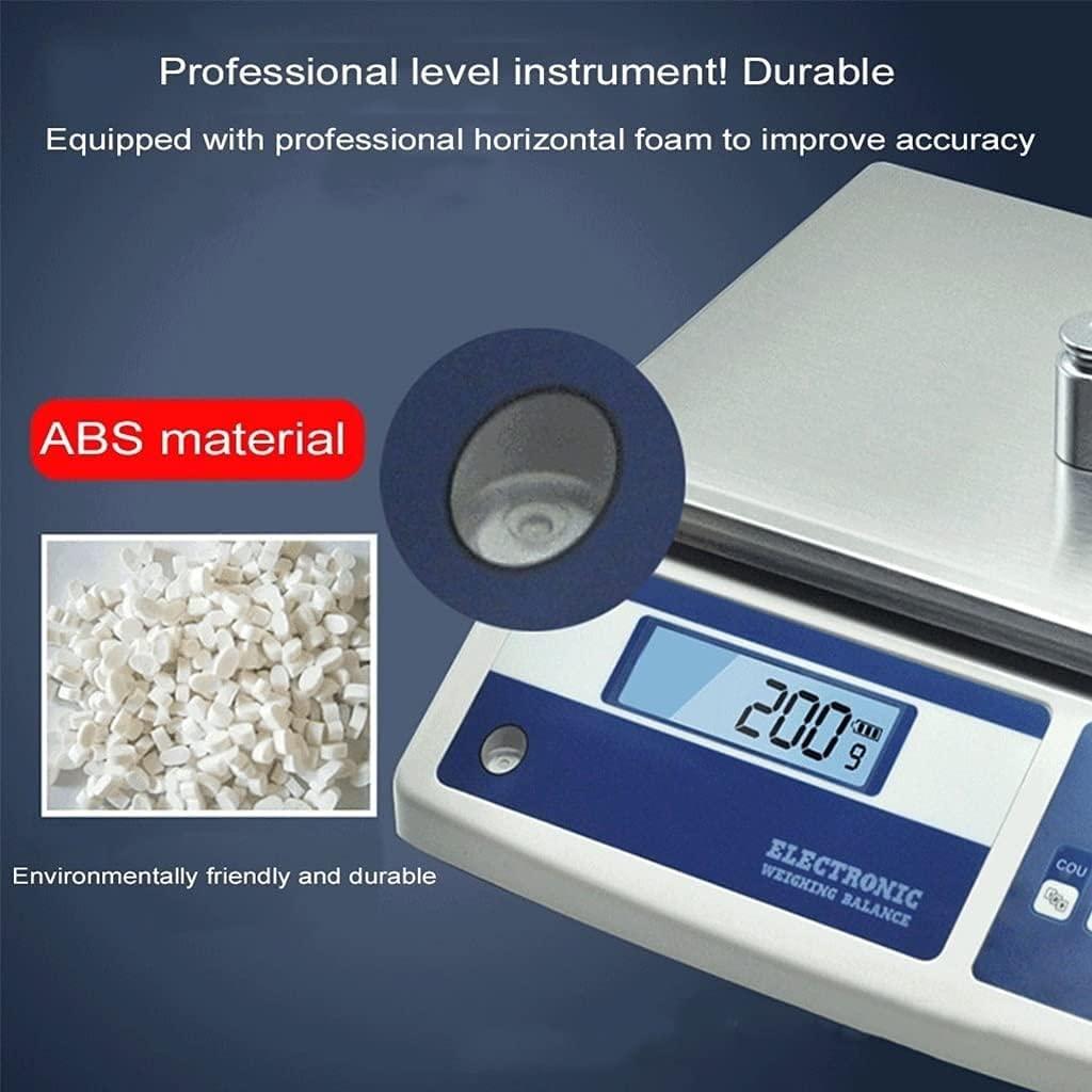 AttreX AttreX Scientific Industrial Counting Scale Counting Scale for Parts and Coins Lab Digital Balance 0.1g High Precision Scale Gram Scale Scales