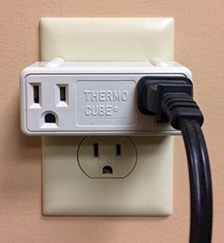Thermo Cube Thermo Cube Model TC-3: Thermostatically Controlled Outlet - On at 35-Degrees/Off at 45-Degrees