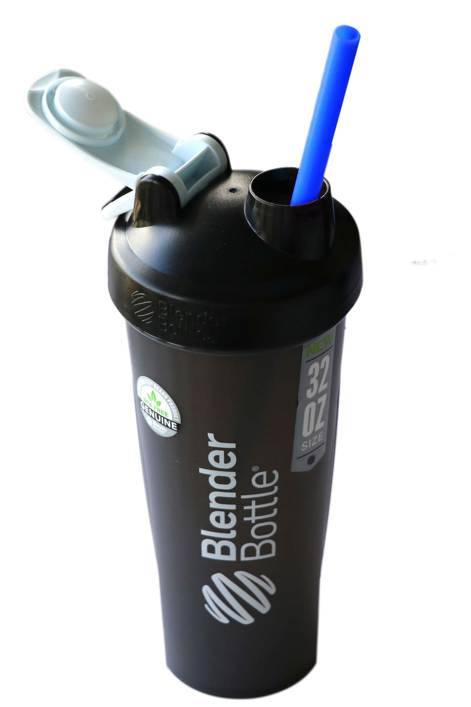 Tegion Tegion 12 Inch Extra Long Reusable Silicone Straight Straws for Extra Tall Tumbler 40 OZ Hydro Flask,32 OZ Blender Bottle Nutribullet, Nutri Ninja Cups