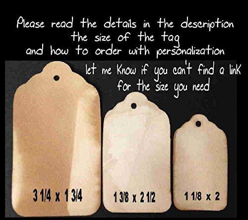 TiaZoey Popping with Excitement Welcome Baby Personalized Card stock Favor Tag sets of 20 Tags (my MEDIUM 1 3/8 x 2 1/2) popped the question