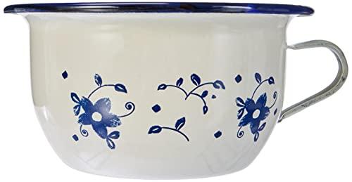 IBILI IBILI - 919322 - Sena Chamber Pot,White/Blue, 22 Cm