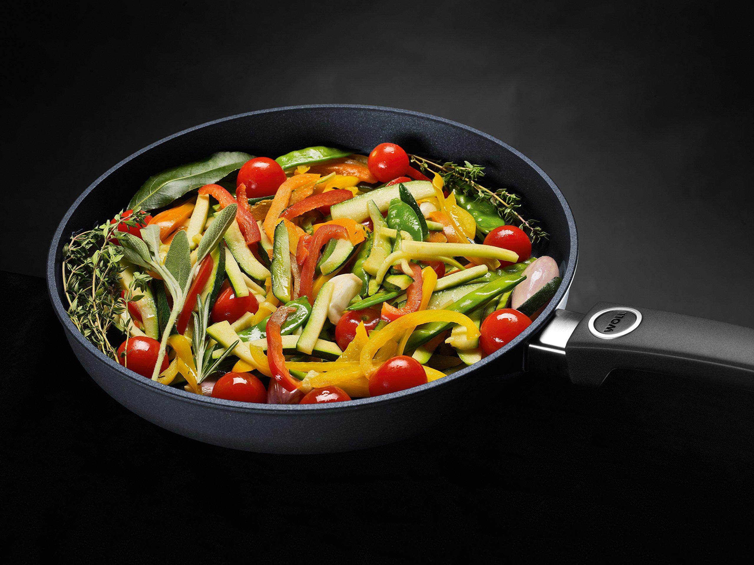 Woll Woll Diamond Lite/Plus Diamond Reinforced Nonstick Scratch Resistant Cast Aluminum Cookware Fry Pan, 11-Inch Diameter