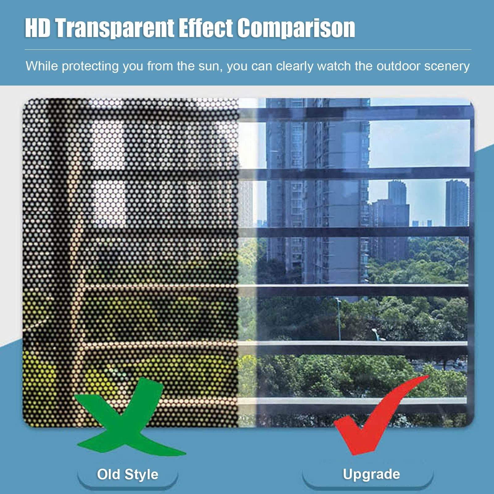 LXLF LXLF Punch-Free One-Way Mirror Roller Blind with Suction Cups, Sun Protection UV Blocking Reflective Heat Control Roll-Up Shade for Summer (Size : 93x150cm/36.6x59in)