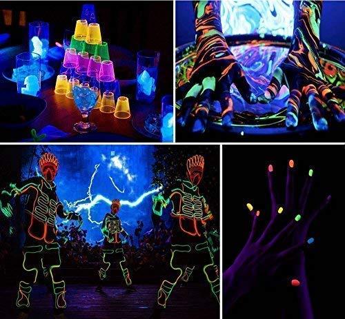 HouLight UV LED Black Light, HouLight High Power 10W LED Black Light Flood Light IP65-Waterproof (85V-265V AC) for Blacklight Party Supplies, Neon Glow, Glow in The Dark, Birthdays, Blacklights, Curing