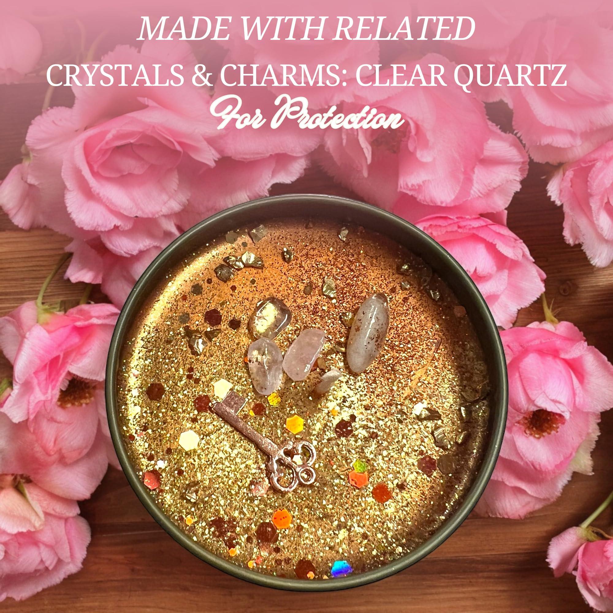 The Goddess of Flame Open Roads Spiritual Spell Candle (Medium 8oz)