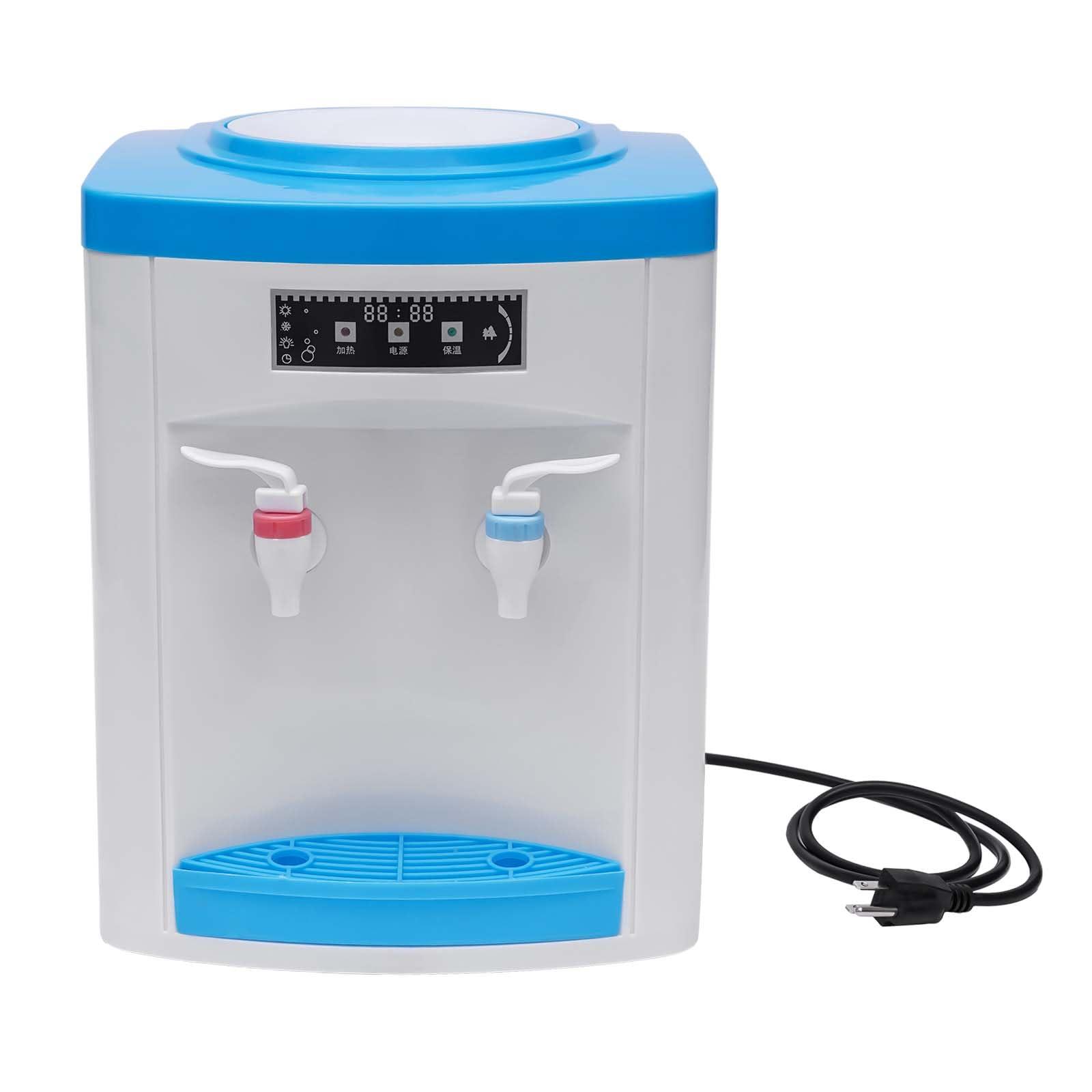 TFCFL TFCFL Hot and Cold Water Dispenser, Top Loading Water Cooler Water Dispenser Countertop Water Cooler Dispenser for 3 to 5 Gallon Bottles, Electric Water Dispenser for Office Home