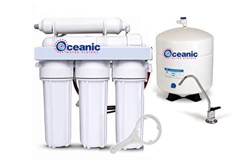 Premier Reverse Osmosis Water Filtration System | 5 Stage Under Sink Fluoride Reducing RO Water Filter | 100 GPD