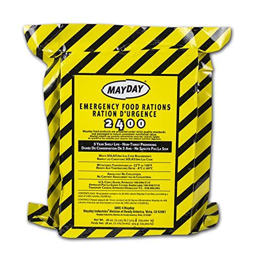 Ready America Ready America 72 Hour Emergency Kit, 1-Person, 3-Day Backpack, Includes First Aid Kit, Survival Blanket, Emergency Food Portable Disaster Preparedness Go-Bag for Earthquake, Fire, Flood