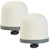 HUINING Huining 2PCS Ceramic Dome Replacement Filter for Household Water Bucket Filtration System Water Pitcher