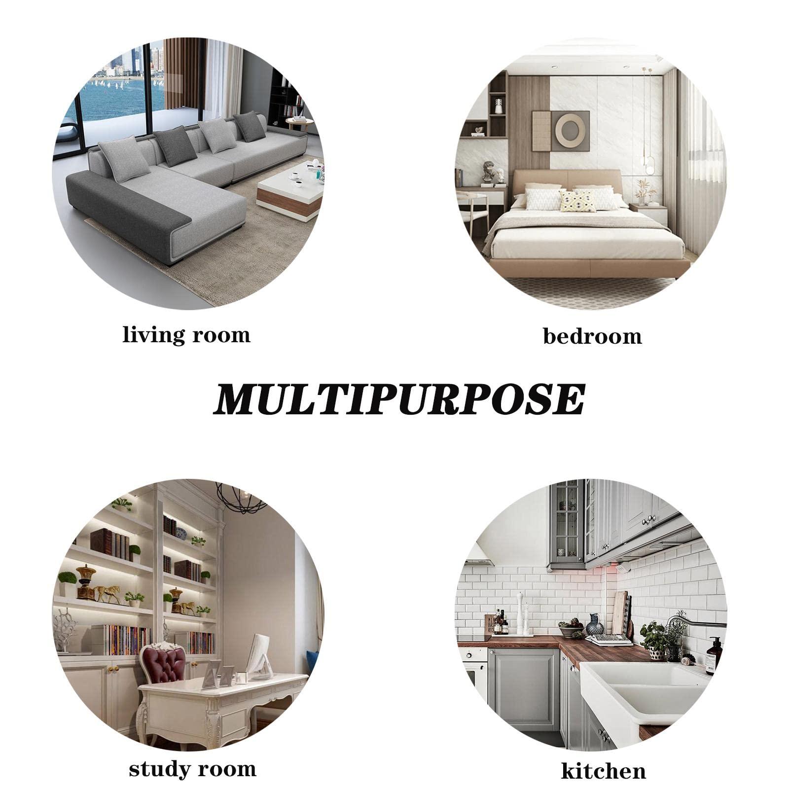 HomeLoft Basics Marble Blue Gray Wave Pattern Area Rugs, Luxury Gold Lines Indoor Throw Rug, Machine Washable Fade Resistant Printed Soft Anti-Slip Rug for Kitchen Girls Boys Nursery Living Room, 6x8ft