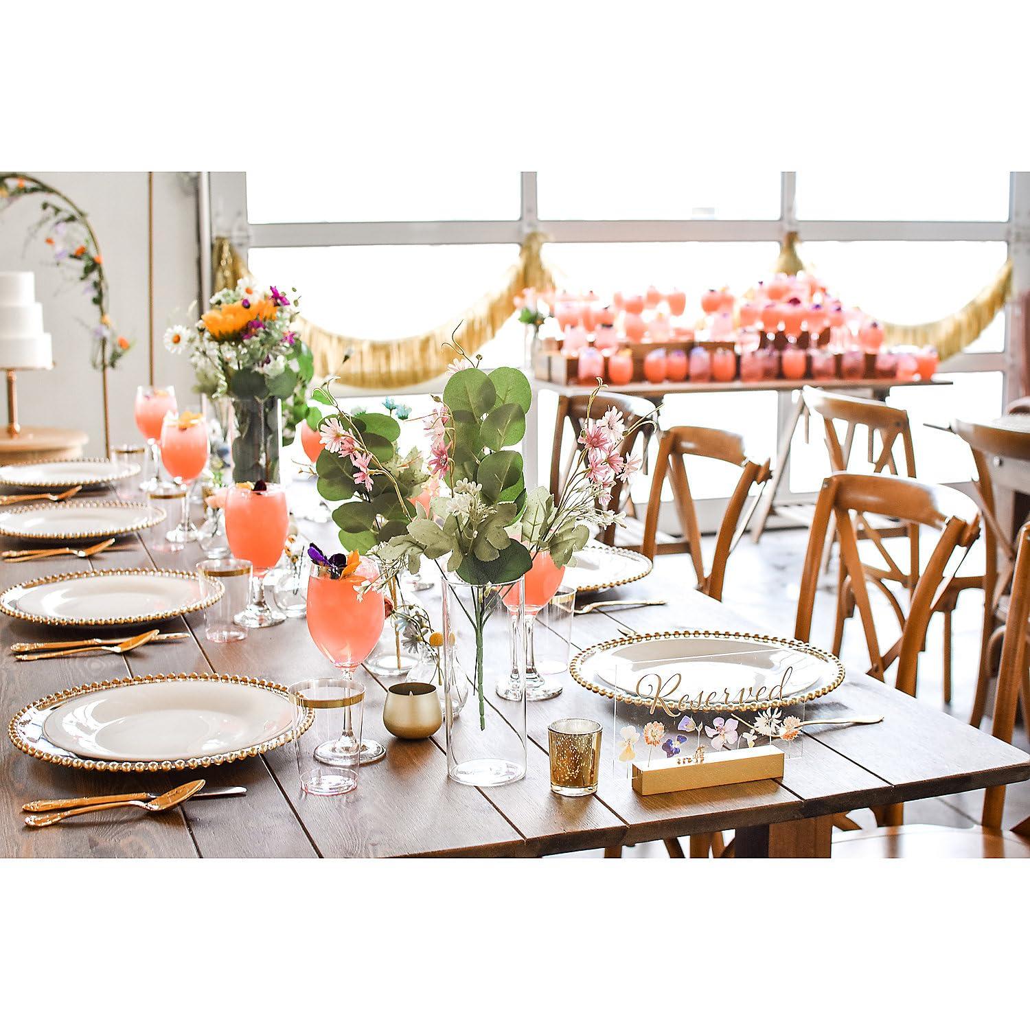 Fun Express Fun Express Bulk Glass Cylinder Vase Set - 12 Pc