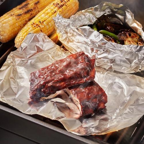 BLUESKY BlueSky, Ultra Heavy Aluminum Foil Roll (1 Count) -Perfect for Grilling, Roasting, & More, 12\" x 200 Ft, Silver