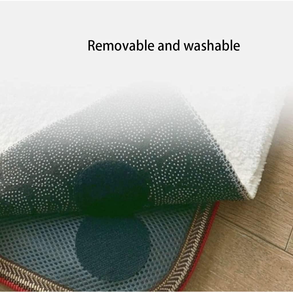 VNABO VNABO Under Desk Heated Area Rug Energy Saving Heated Floor Mat Carbon Crystal Electric Heated Floor Home Floor Heating Pad