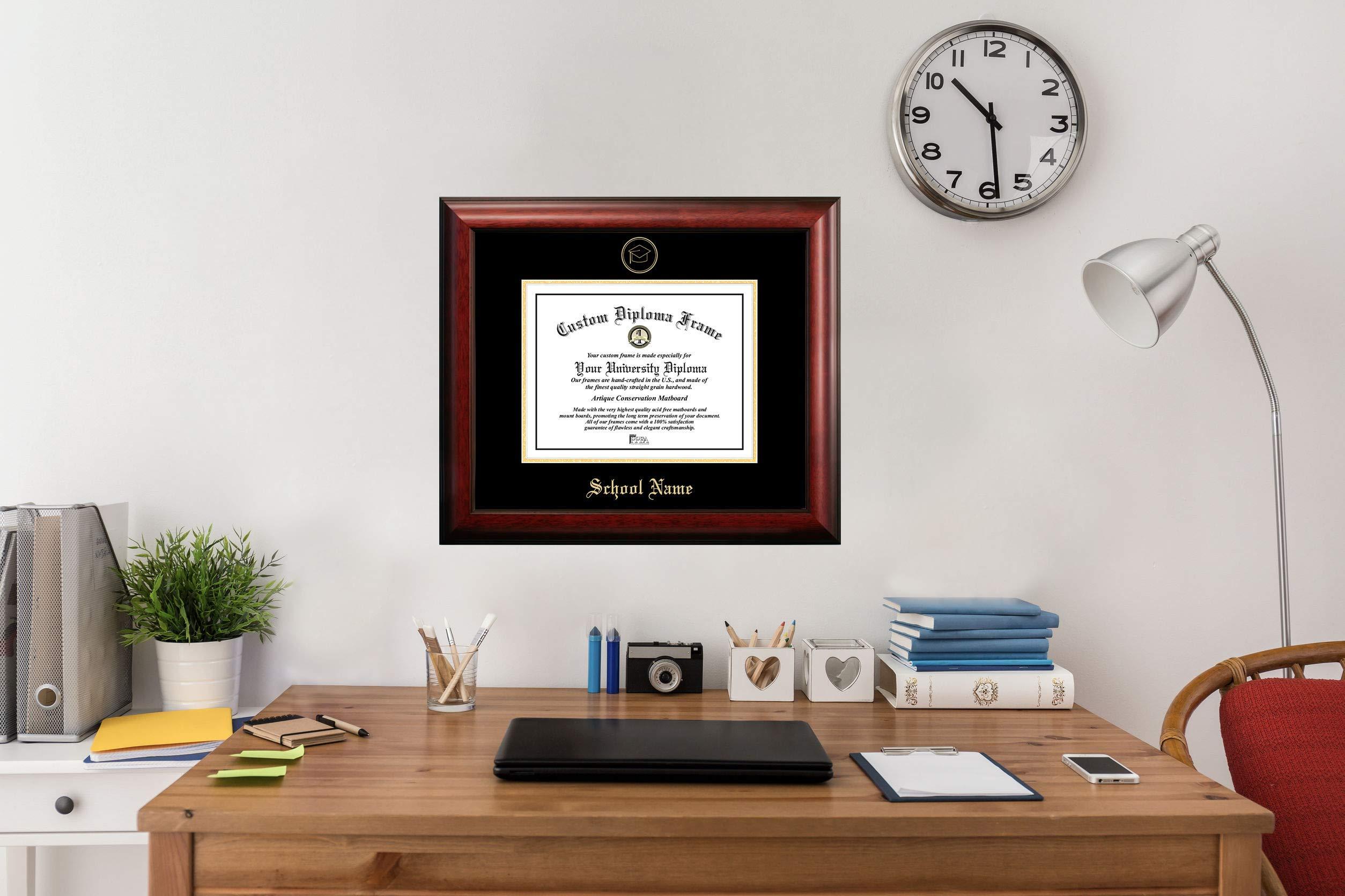 Campus Images Campus Images OH985GED University of Toledo Embossed Diploma Frame, 8\" x 10\", Gold
