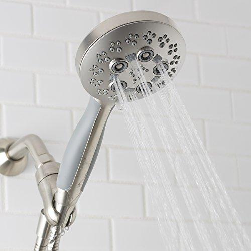 Speakman Speakman VS-1240-BN-E2 Rio Multi-Function Handheld Shower Head, 2.0 GPM, Brushed Nickel