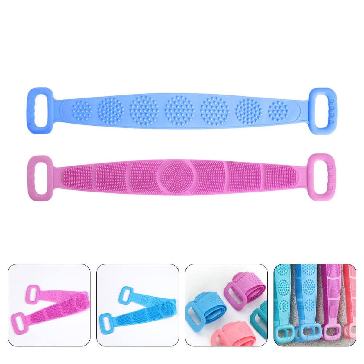 Alipis Alipis Multi-Function Bath Towel Long Strip Exfoliating Soft Silicone Quick Dry