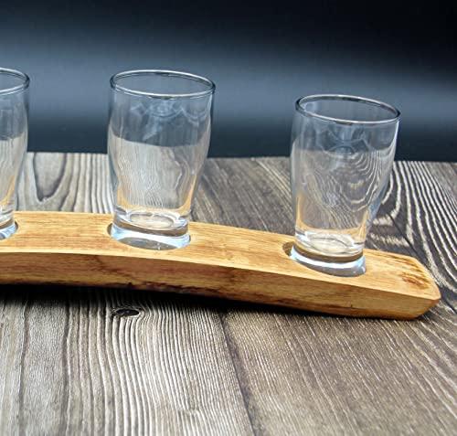 4 Glass Beer Flight 4 Glass Beer Flight (Natural