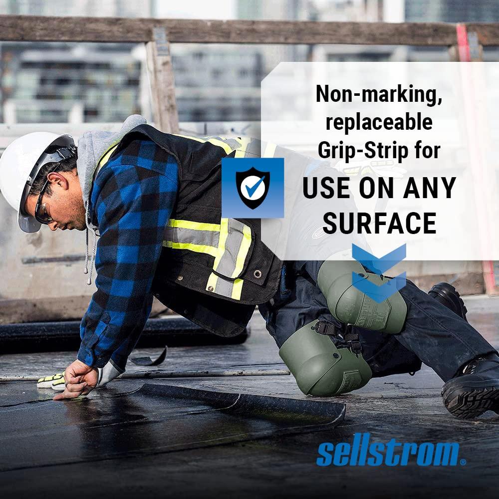 Sellstrom Sellstrom Ultra Flex III KneePro Knee Pads for Construction, Gardening, Roofing, Work, Flooring - Pro Protection & Comfort for Men & Women (Multiple Colors)