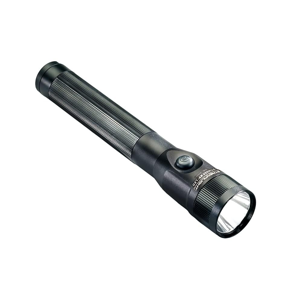 Streamlight Streamlight 75866 Stinger DS 425-Lumen Bright Rechargeable Dual Switch LED Flashlight with 120V AC/12V DC Smart Charger and 1 Smart Charge Holder, Black