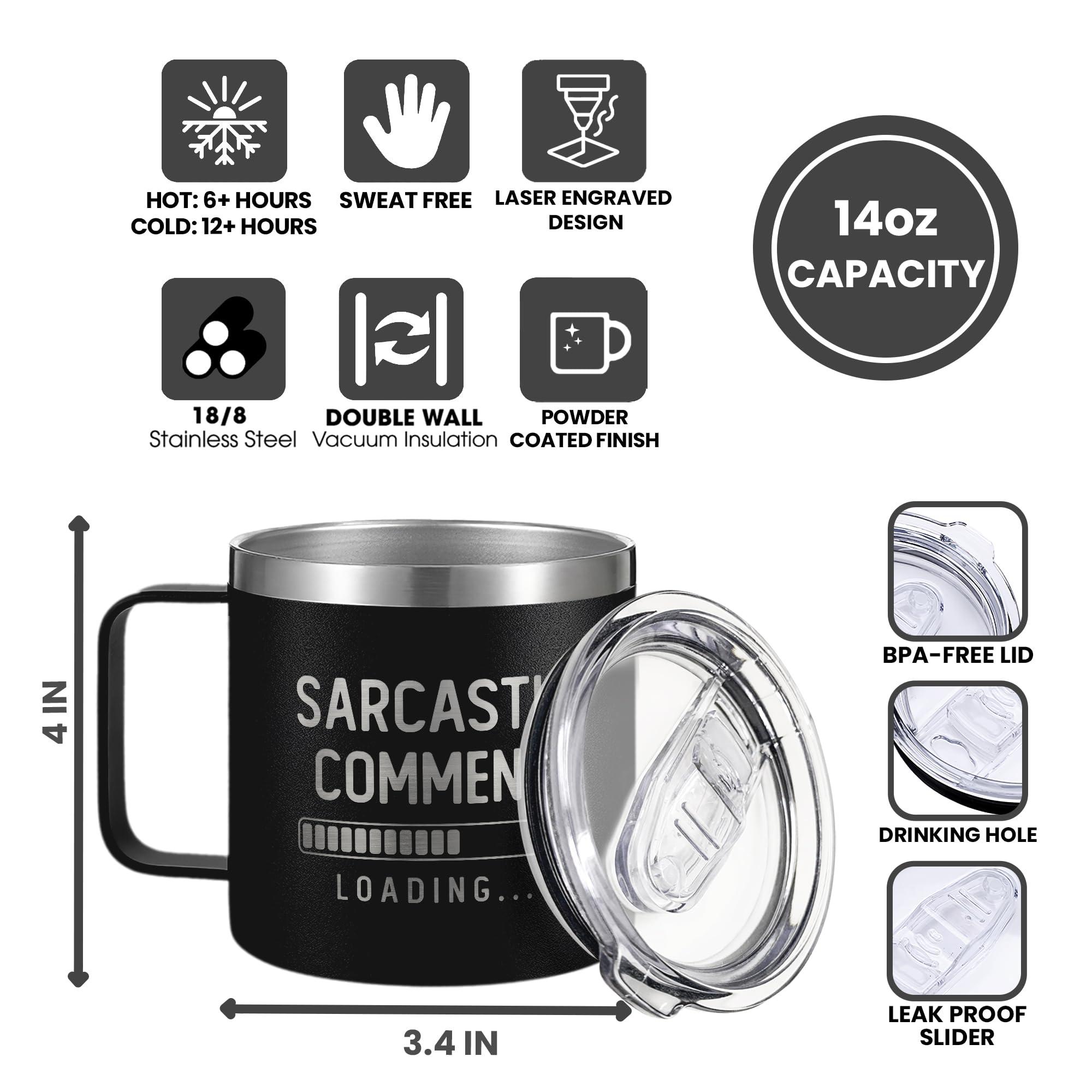 KATLADIZ KATLADIZ Funny Gifts for Men - Funny Mens Gifts for Grandpa, Dad, Husband, Him - 40th, 50th, 70th, 80th Birthday Gifts for Men - Mens Birthday Gift Ideas, Fathers Day Presents - 14 Oz Coffee Mug