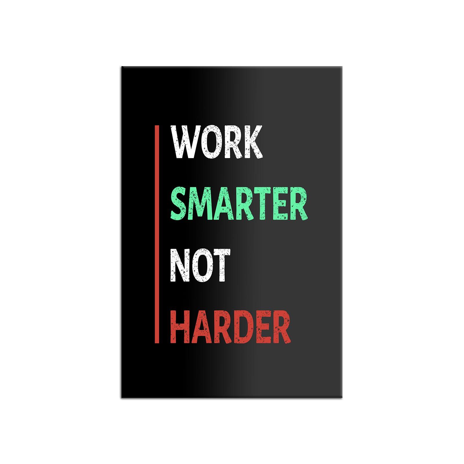 DINGFUN Inspirational Poster Wall Art Motivational Entrepreneur Quotes Print on Canvas Black Background Positive Picture Painting Artwork for Living Room Office Workplace Gym Ready to Hang [24\'\'Wx36\'\'H]