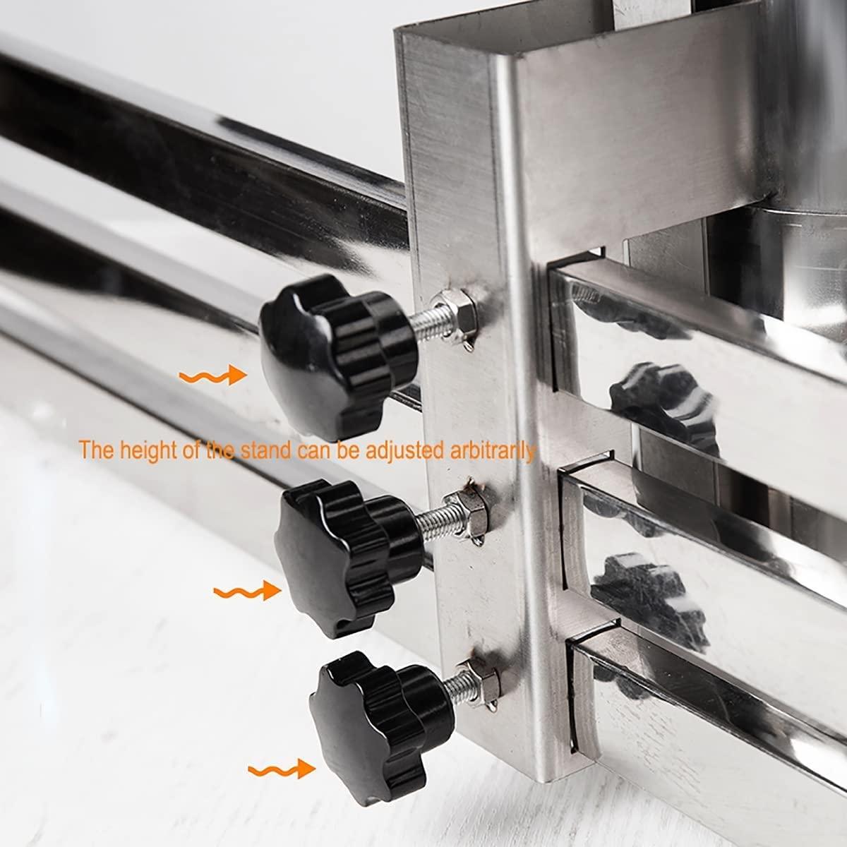 QIANMEI Meatball Maker Machine Manual Meatball Machine,Commercial Stainless Steel Meat Ball Maker With 3 Mold, For Meatball Processing Shrimp Ball Fish Ball Maker