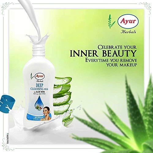Ayur Ayur Herbal Deep Pore Cleansing Milk 100ml (Pack of 2)
