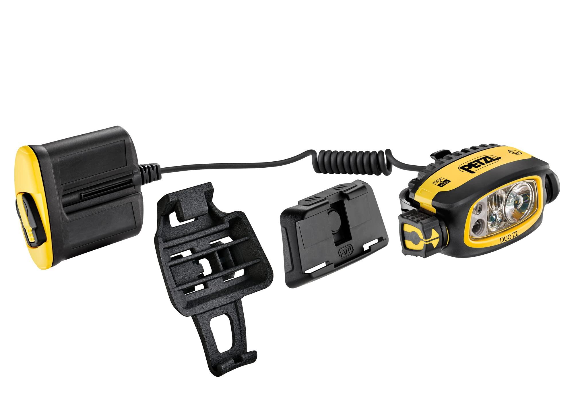 Petzl PETZL, Duo Z2 430 Lumens Headlamp Black/Yellow