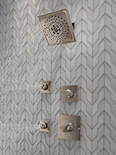 DELTA FAUCET Delta Faucet T17274-SS Zura Monitor 17 Series H2Okinetic Shower Trim, Stainless,