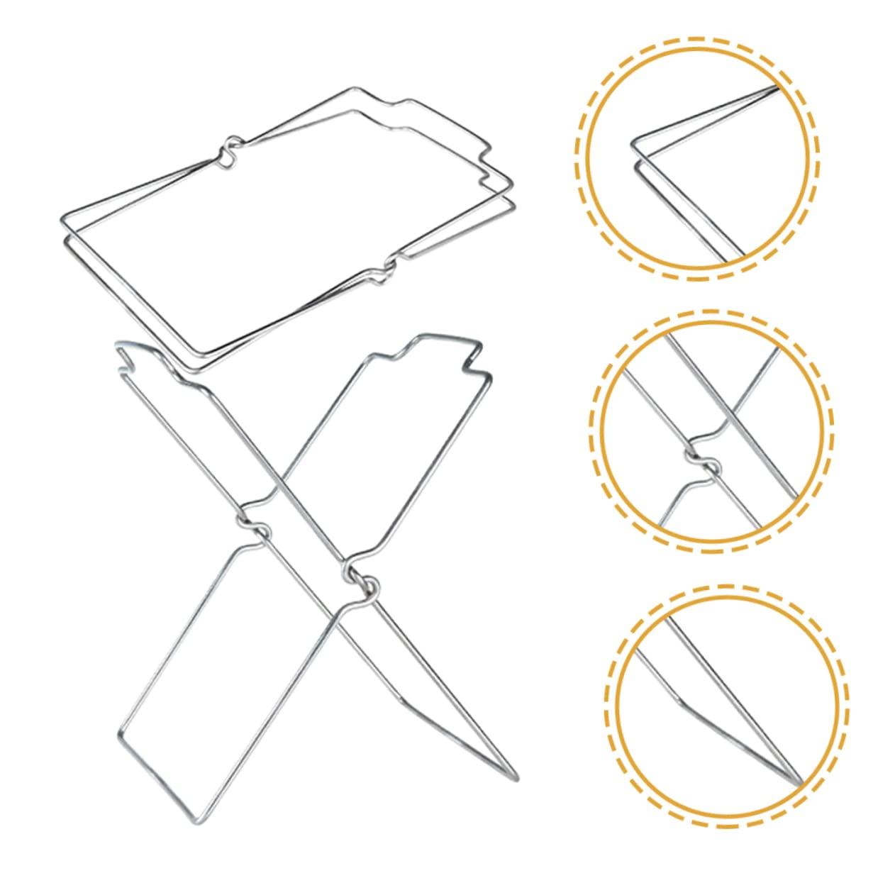 UTHCLO UTHCLO Kitchen Garbage Bag Holder 2PCS Trash Bag Rack Hangers Suitable for Bathroom Pantry Dormitory