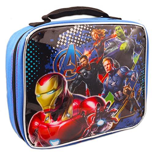 Marvel Marvel Avengers Soft Insulated Lunch Box (Blue/Black)