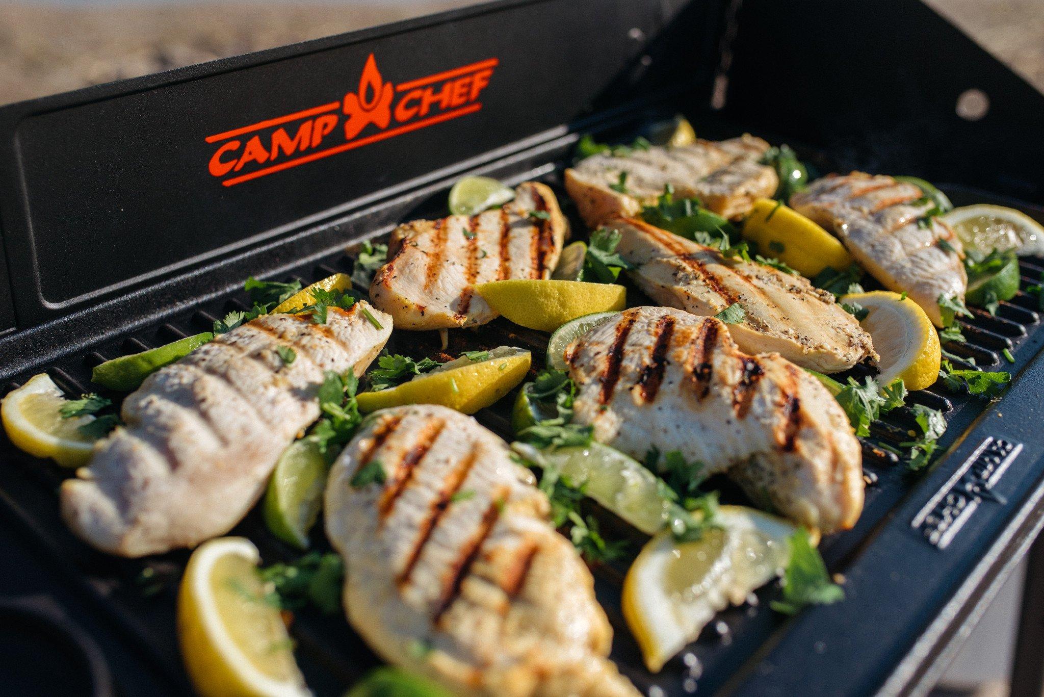 Camp Chef Camp Chef Reversible Griddle - Cast Iron Griddle for Outdoor Cooking & Camping Gear - 16\" x 24\"