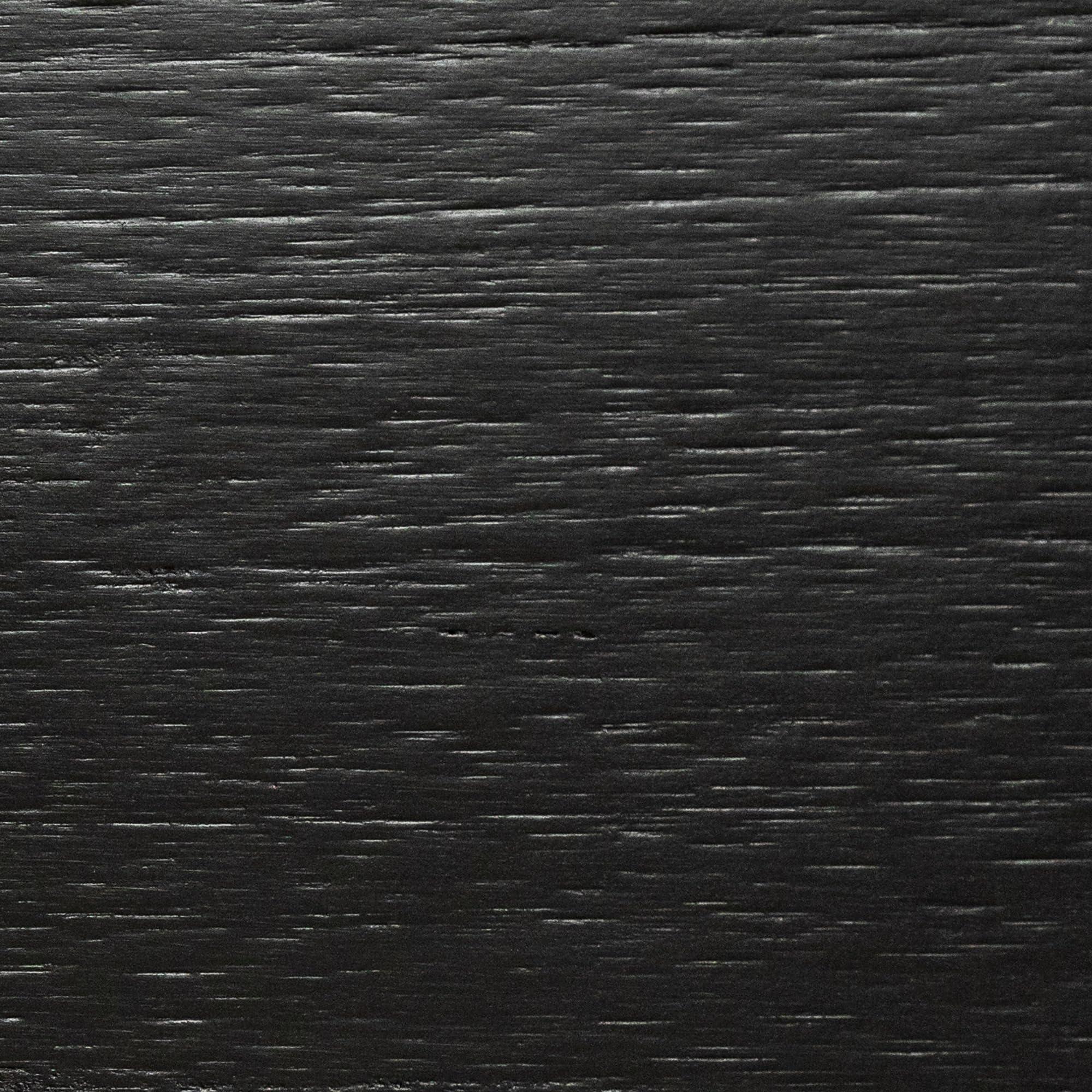 Mellow Mellow Naturalista Grand 12 Inch Solid Wood Platform Bed with Wooden Slats, Easy Assembly, Queen, Black